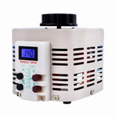 محول ذاتي صناعي TDGC2-3KVA يُدار يدويًا أحادي الطور بملف ألومنيوم لاختبار المحركات والمحولات