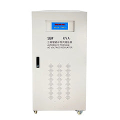 60kVA Industrial Servo Voltage Regulator 380V 3 Phase SBW Stabilizer with Overload Protection