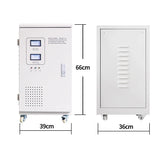 Single Phase 30KVA Servo Motor Control SVC High Precision AC Voltage Stabilizer Step Voltage Regulator Digital Display High