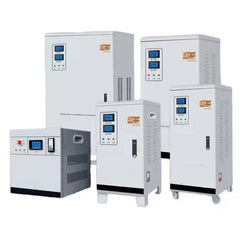 Single Phase 30KVA Servo Motor Control SVC High Precision AC Voltage Stabilizer Step Voltage Regulator Digital Display High