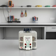 500VA Single Phase Variable Voltage Regulator with ±0.5% High Precision for Lab Use