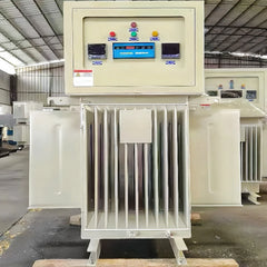 Входное напряжение: 420–570 В, 2500 кВА, выходное напряжение: 460 В, 60 Гц. Масляный стабилизатор напряжения для Южной Америки.