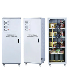 AVR Three Phase Automatic Voltage Regulator 10kW 20kW 30kW High Power Stabilizer Servo Motor Control Copper SVC Technology