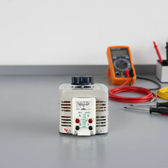 500VA Single Phase Variable Voltage Regulator with ±0.5% High Precision for Lab Use