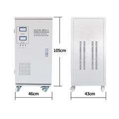 20kVA High Precision AC Servo Voltage Stabilizer Copper Wound Single Phase AVR with SVC and Servo Motor Control for Industry
