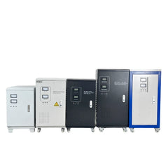 Single Phase Copper SVC Automatic Voltage Regulator (AVR) with LCD Display TND Model 5KVA Capacity 220V 50Hz
