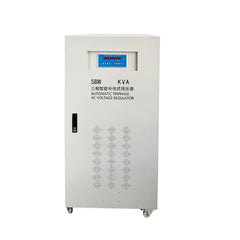 60kVA Industrial Servo Voltage Regulator 380V 3 Phase SBW Stabilizer with Overload Protection