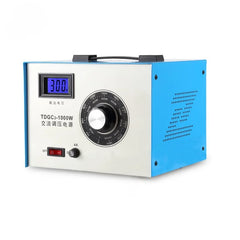 Industrial-grade Manual Voltage Regulator with Rotary Adjustment Knob