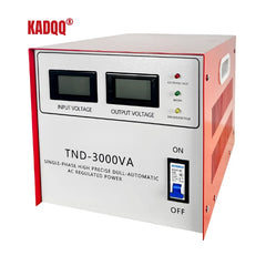 Стабилизатор напряжения TND-1500VA для дома и офиса — бесшумный, входное напряжение 90–260 В, интеллектуальная защита от перегрузок