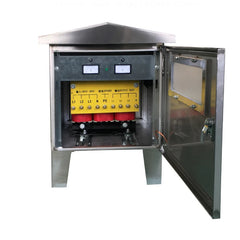 High Efficiency Custom Single Phase Power Transformer for Solar PV Isolation Applications