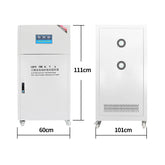 SBW 100kVA CE Certified Three Phase AC Voltage Stabilizer -380V Copper Coil AVR with LED Display SVC High Efficiency