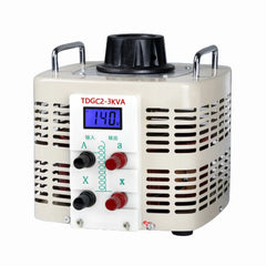 Hand-actuated Single Phase Copper & Aluminum Winding Power Voltage Regulating System