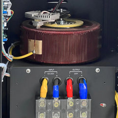 10KVA Heavy-Duty Voltage Regulator - 150% Surge Capacity, Factory & Machinery Solution