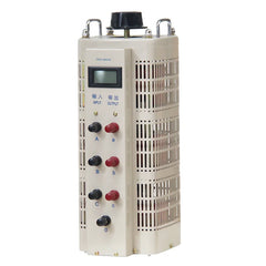 KEAO Variac Transformer Copper Wound Three Phase Variable AC Autotransformer 0-380V 50/60Hz 15KVA LCD Digital Display 98%