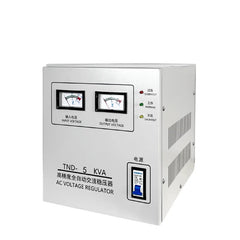 مثبت جهد أوتوماتيكي أحادي الطور 3 كيلو فولت أمبير من نوع TND بقدرة 3000 وات، مادة نحاسية، 230 فولت خرج بجهد اسمي 230 فولت لاستخدام SVC