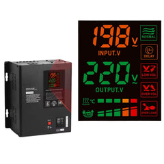 Single Phase 10kVA Automatic AC Voltage Stabilizer Home Use Voltage Regulator for Household Power Protection