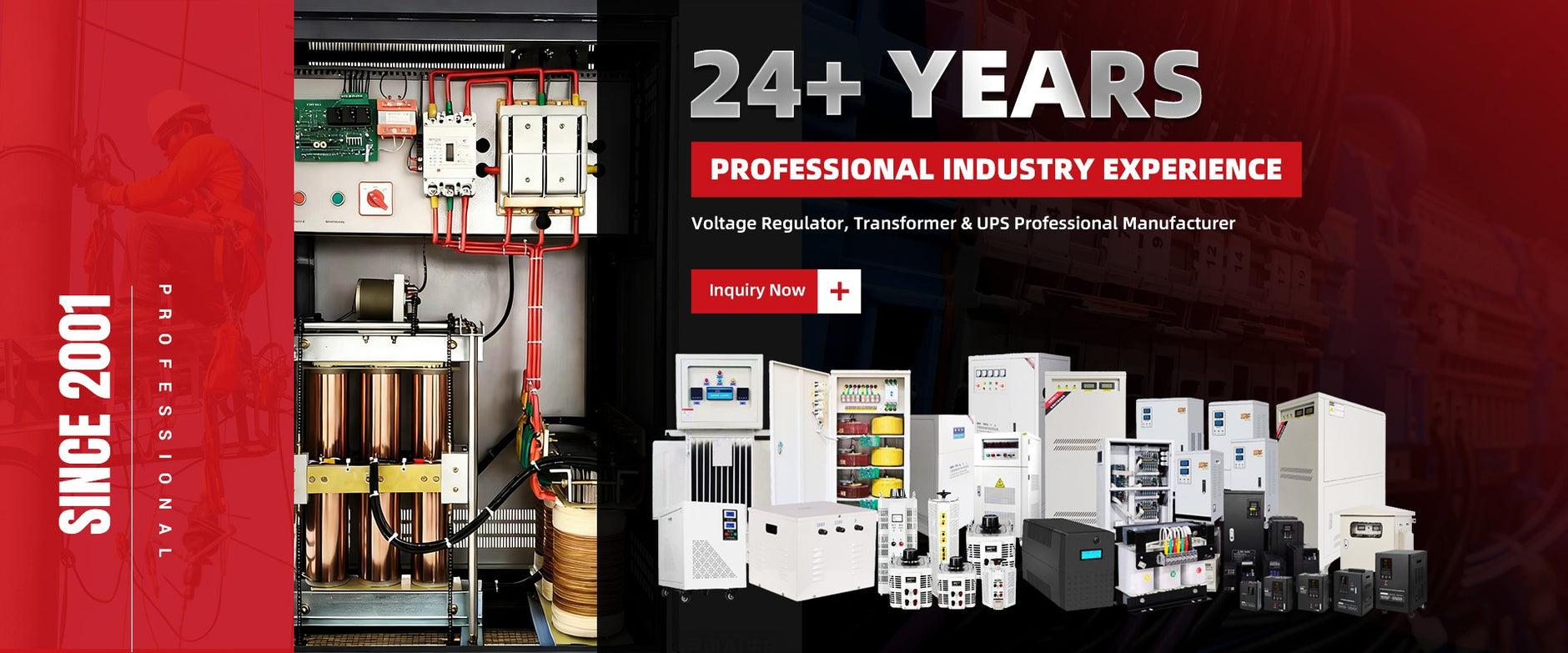 KADQQ SBW and SVC voltage stabilizer full product range - 24+ years manufacturer